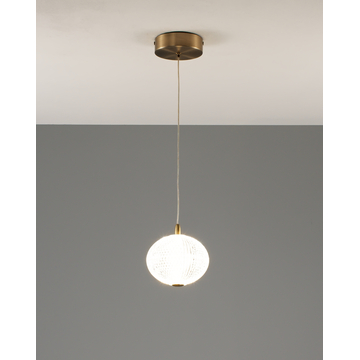Светильник подвесной светодиодный Moderli V10707-PL Amber