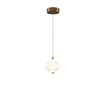 Светильник подвесной светодиодный Moderli V10711-PL Amber