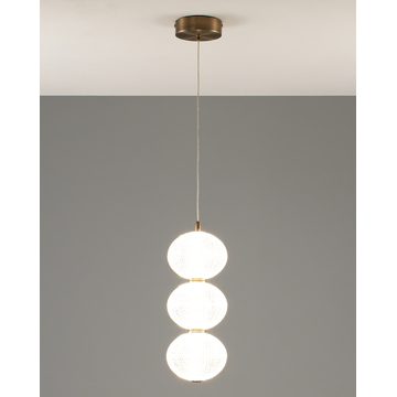 Светильник подвесной светодиодный Moderli V10708-PL Amber