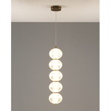 Светильник подвесной светодиодный Moderli V10709-PL Amber