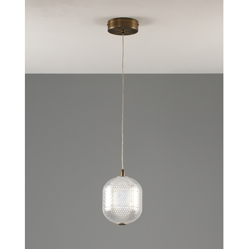 Светильник подвесной светодиодный Moderli V10711-PL Amber