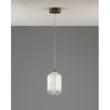 Светильник подвесной светодиодный Moderli V10712-PL Amber