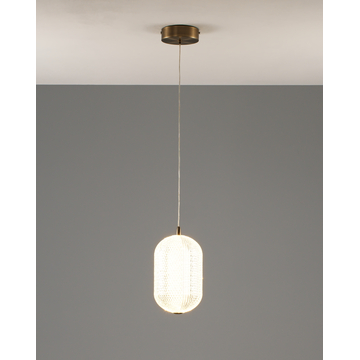 Светильник подвесной светодиодный Moderli V10712-PL Amber