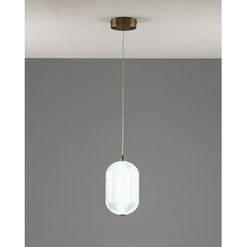 Светильник подвесной светодиодный Moderli V10712-PL Amber