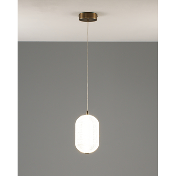 Светильник подвесной светодиодный Moderli V10712-PL Amber