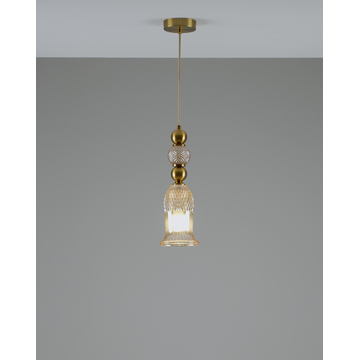 Светильник подвесной Moderli V10907-P Glassy