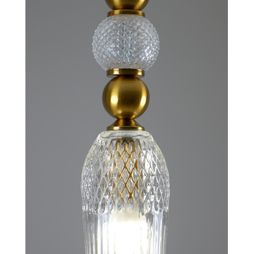 Светильник подвесной Moderli V10908-P Glassy