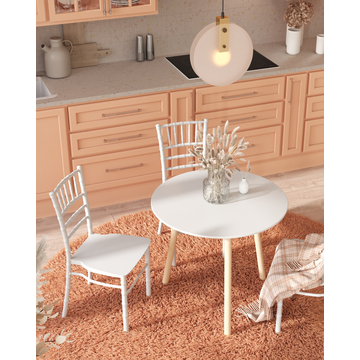 Стул Chiavari (Кьявари) пластик белый