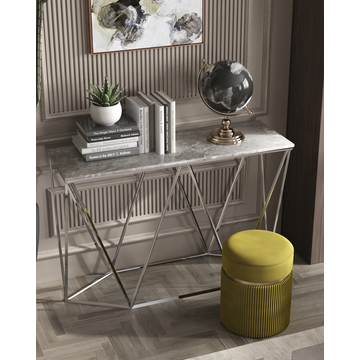 Пуф Миранда с ящиком велюр оливковый