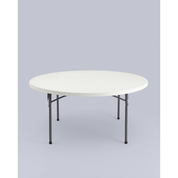 Стол круглый складной пластиковый Кейт 160