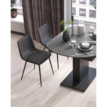 Стул TEXAS экокожа серый