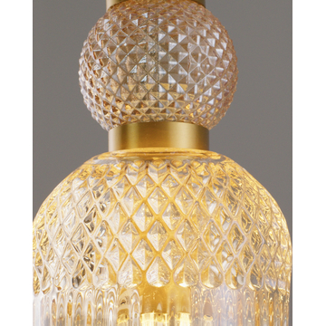 Светильник подвесной Moderli V10906-P Glassy