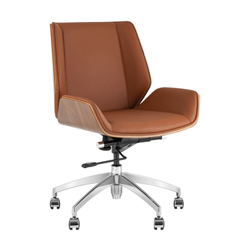 Кресло офисное TopChairs Crown SN серо-голубой