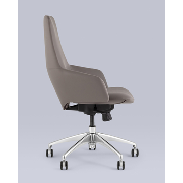 Кресло офисное TopChairs Bow серый