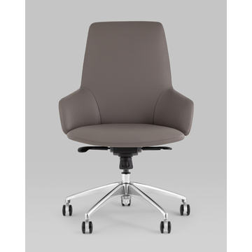 Кресло офисное TopChairs Bow серый