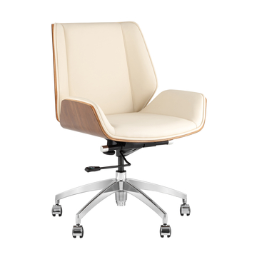 Кресло офисное TopChairs Crown SN серо-голубой