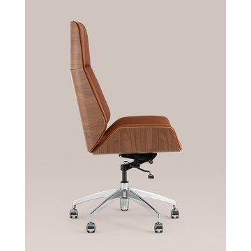 Кресло руководителя TopChairs Crown SN коричневый