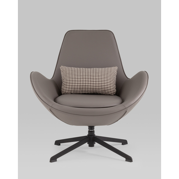 Кресло TopChairs Ostra серый