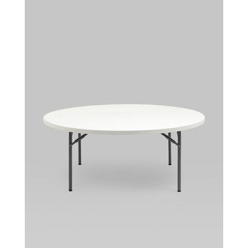 Стол круглый складной пластиковый Кейт 180