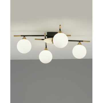Светильник потолочный Moderli V10835-4C Molecule