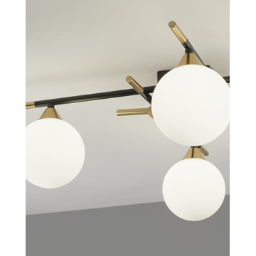 Светильник потолочный Moderli V10835-4C Molecule