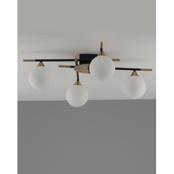 Светильник потолочный Moderli V10835-4C Molecule