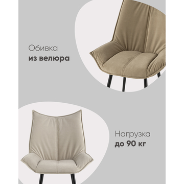 Стул Осло велюр синий