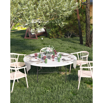 Стол складной круглый Кейт 150