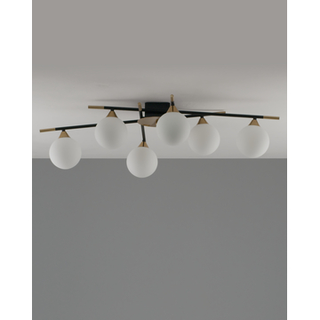 Светильник потолочный Moderli V10836-6C Molecule