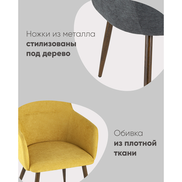Стул Кинг желтый