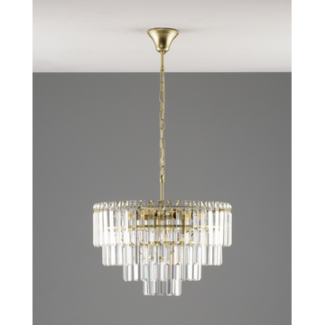 Люстра подвесная Moderli V10740-4P Crystal
