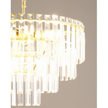 Люстра подвесная Moderli V10740-4P Crystal