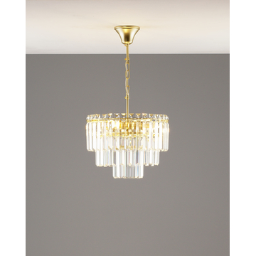 Люстра подвесная Moderli V10742-9P Crystal