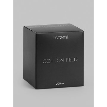 Свеча в банке Notomi Cotton Field, 200мл