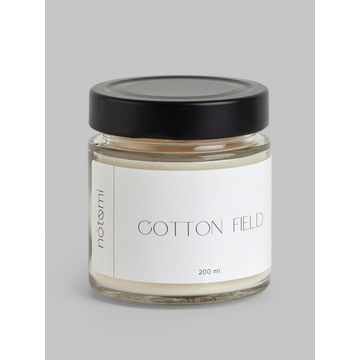 Свеча в банке Notomi Cotton Field, 200мл