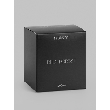 Свеча в банке Notomi Red Forest, 200мл