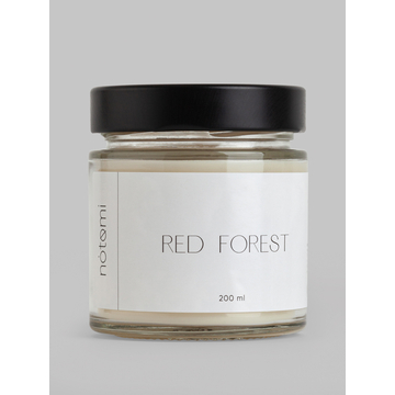 Свеча в банке Notomi Red Forest, 200мл