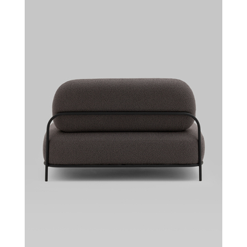 Диван Стоун ткань букле тёмно-серый