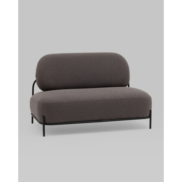 Диван Стоун ткань букле тёмно-серый