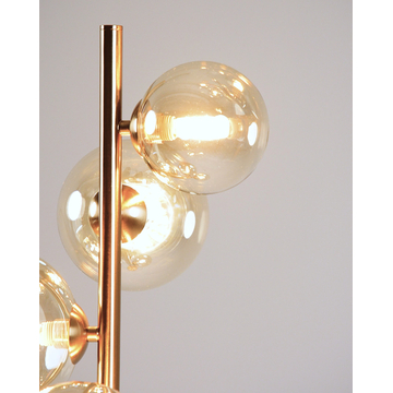 Торшер Moderli V10792-5F Renny с круглыми плафонами шарами