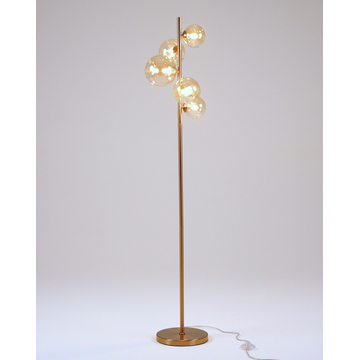 Торшер Moderli V10792-5F Renny с круглыми плафонами шарами