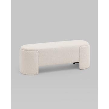 Банкетка Taks букле белый