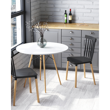 Стул Field пластик черный