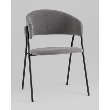 Стул Колин NEW вельвет серый