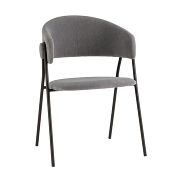 Стул Колин NEW вельвет серый