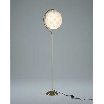 Торшер Moderli V11013-F Flake с белым плафоном сферической формы
