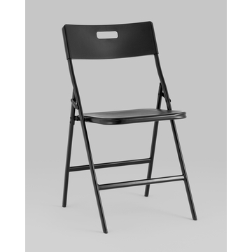 Комплект раскладного стола и стульев Кейт черный