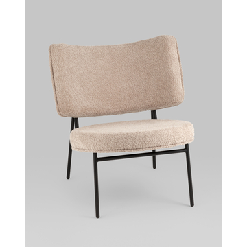 Мини-кресло District Lounge букле капучино