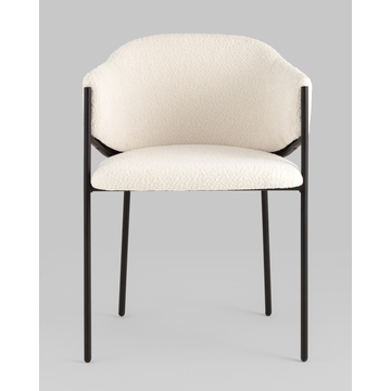 Стул Brace букле белый