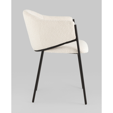 Стул Brace букле белый